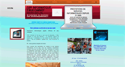 Desktop Screenshot of cefi-informatique.com
