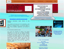 Tablet Screenshot of cefi-informatique.com
